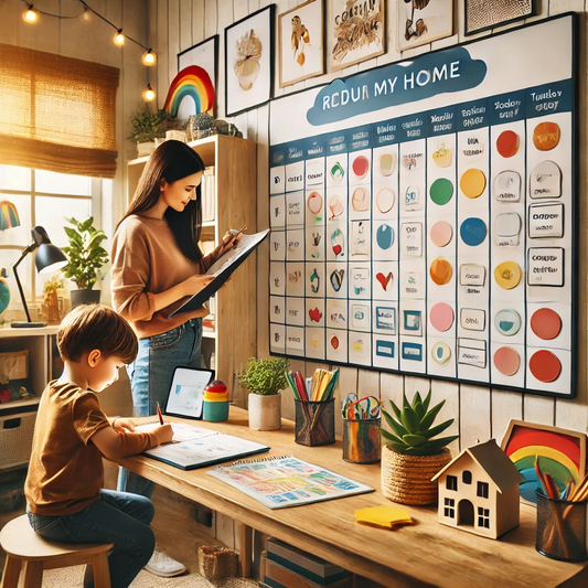Enhancing Homeschooling with Visual Schedules & Communication Boards