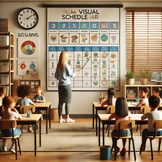 How Visual Schedules & Communication Boards Support Learning in the Classroom