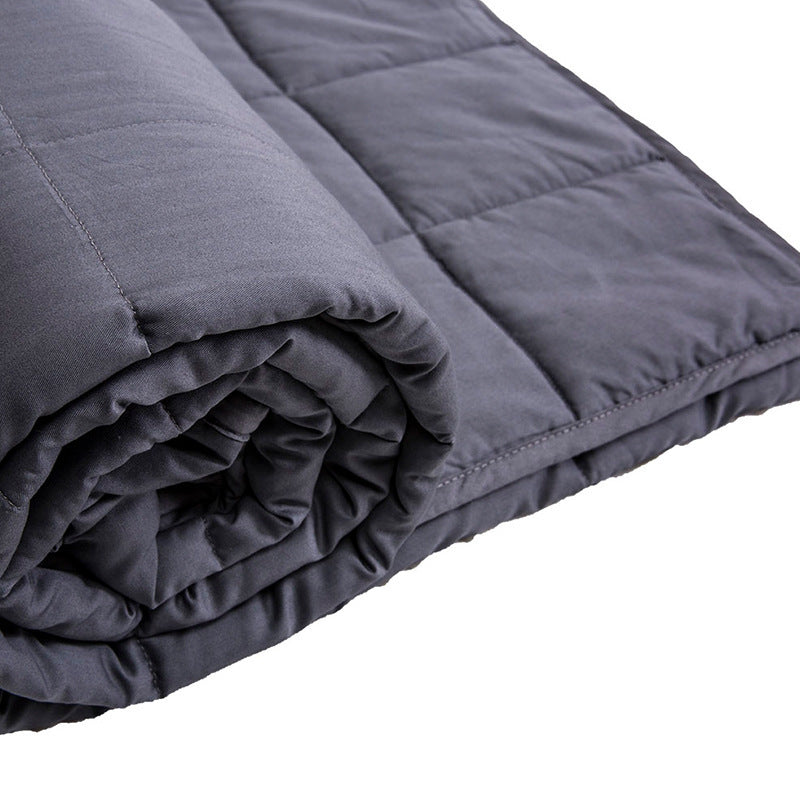 Gravity Weighted Pure Cotton Blanket – Deep Pressure Sleep Aid