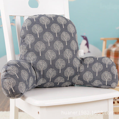 Soft Backrest Cushion for Office & Home | Lumbar Support & Comfort