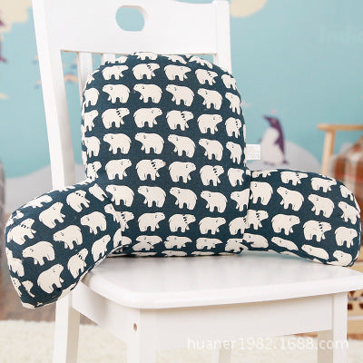 Soft Backrest Cushion for Office & Home | Lumbar Support & Comfort