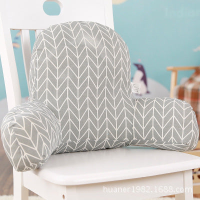 Soft Backrest Cushion for Office & Home | Lumbar Support & Comfort