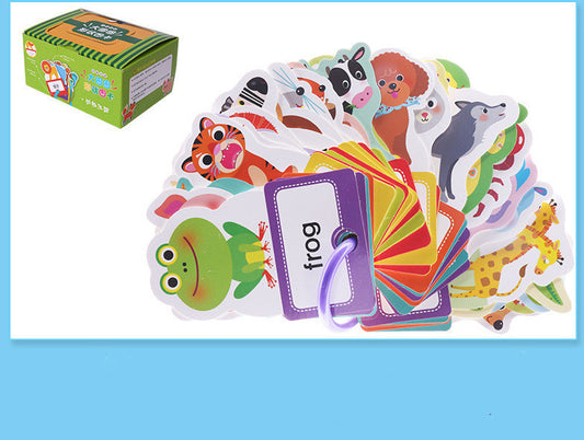 Early Learning Flashcard & Word Match Game Set – Fun Educational Matching Toy