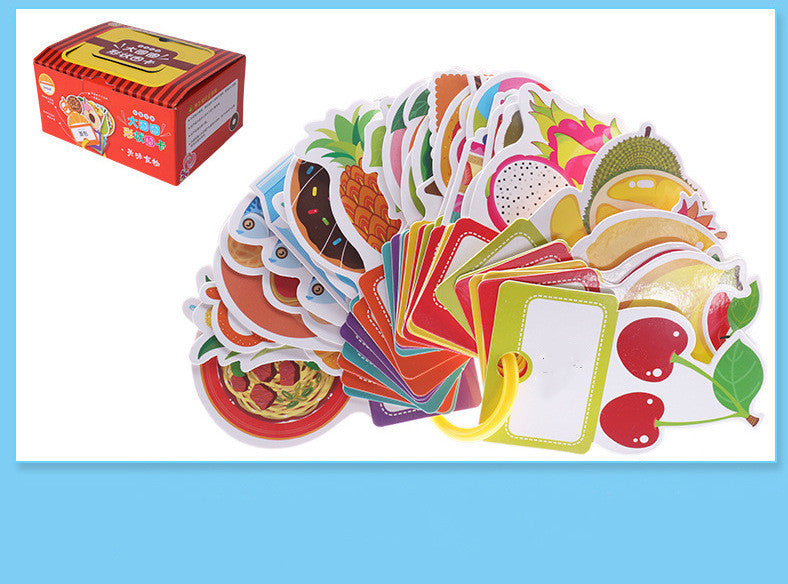 Early Learning Flashcard & Word Match Game Set – Fun Educational Matching Toy