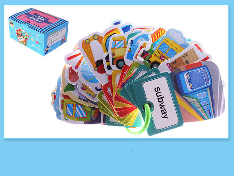 Early Learning Flashcard & Word Match Game Set – Fun Educational Matching Toy