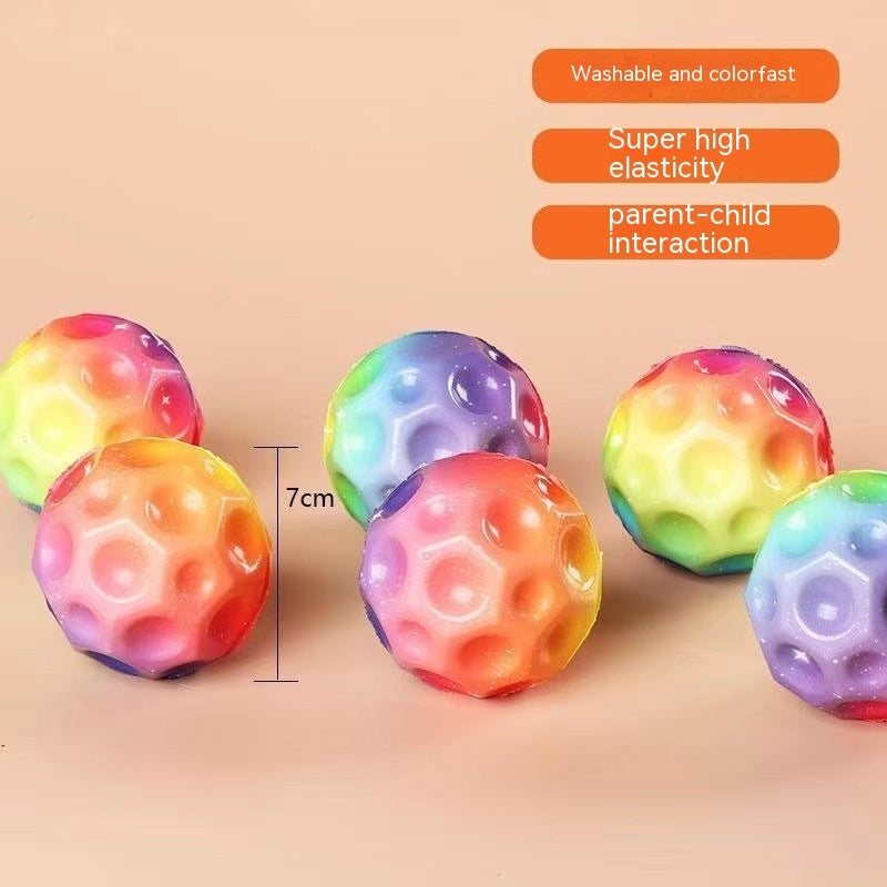 Colorful Hole Ball – Soft, Bouncy, & Ergonomic Play Ball for Kids
