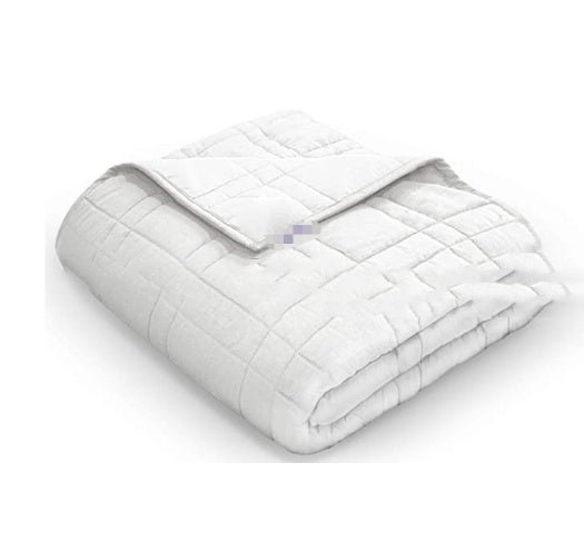 Gravity Weighted Pure Cotton Blanket – Deep Pressure Sleep Aid
