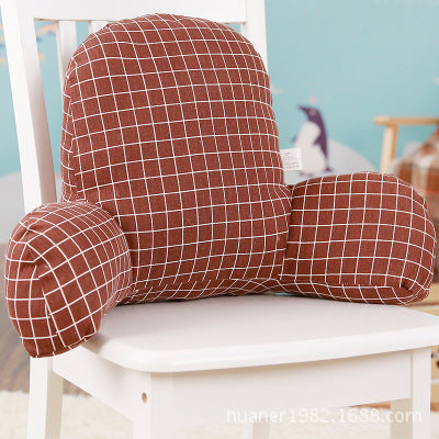 Soft Backrest Cushion for Office & Home | Lumbar Support & Comfort