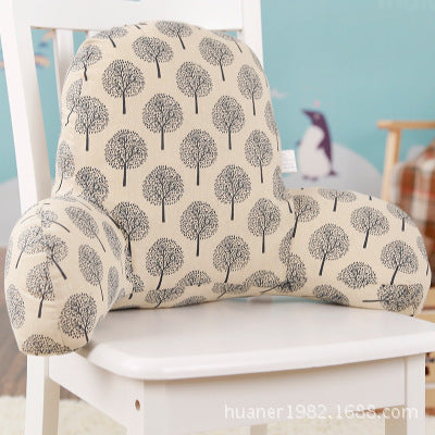Soft Backrest Cushion for Office & Home | Lumbar Support & Comfort