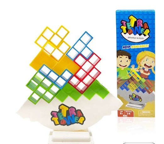Balance Stacking Board Game – Tower Block Toy for Kids & Therapists