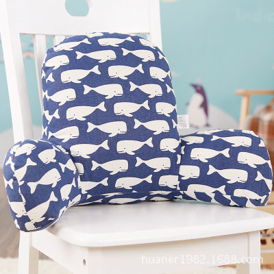 Soft Backrest Cushion for Office & Home | Lumbar Support & Comfort