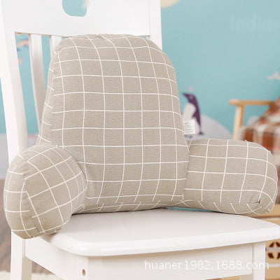 Soft Backrest Cushion for Office & Home | Lumbar Support & Comfort