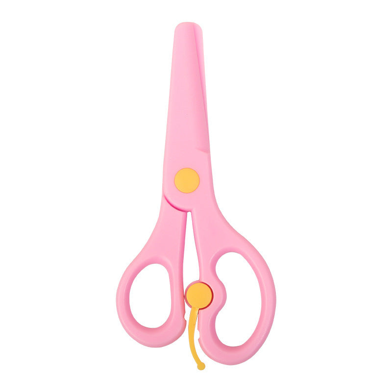 Children's Safety Scissors Plastic Color Scissors Student Handmade DIY Scissors