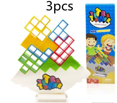 Balance Stacking Board Game – Tower Block Toy for Kids & Therapists