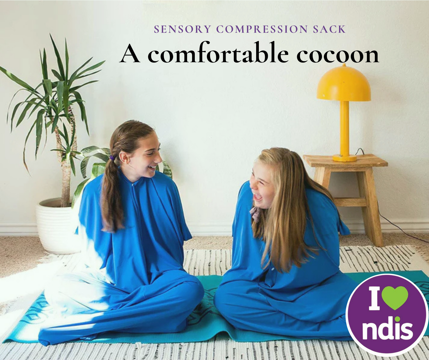 Full-Body Compression Sack – Deep Pressure Therapy for Autism & Sensory Needs - Free Shipping