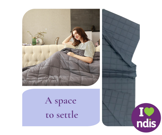 Gravity Weighted Blanket – Sensory Therapy & Sleep Aid