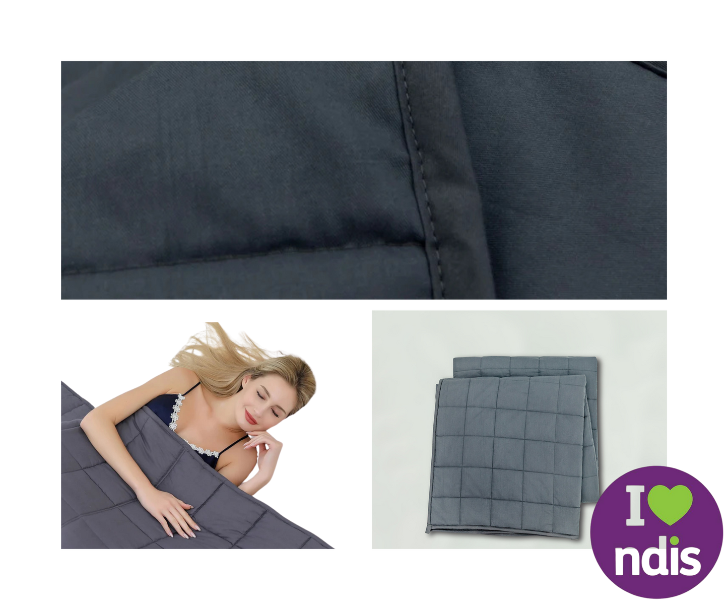 Gravity Weighted Blanket – Sensory Therapy & Sleep Aid