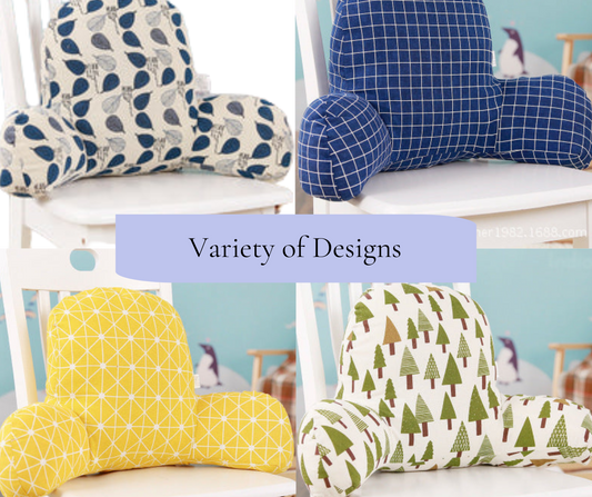 Soft Backrest Cushion for Office & Home | Lumbar Support & Comfort