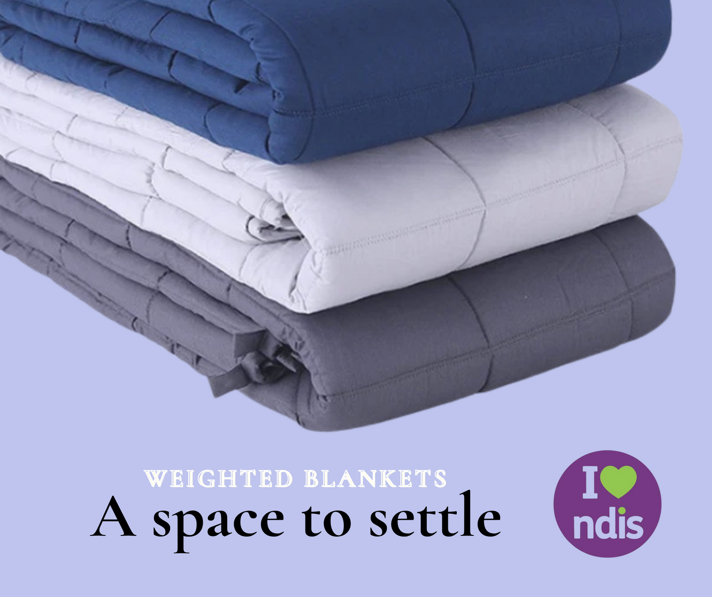 Gravity Weighted Blanket – Sensory Therapy & Sleep Aid
