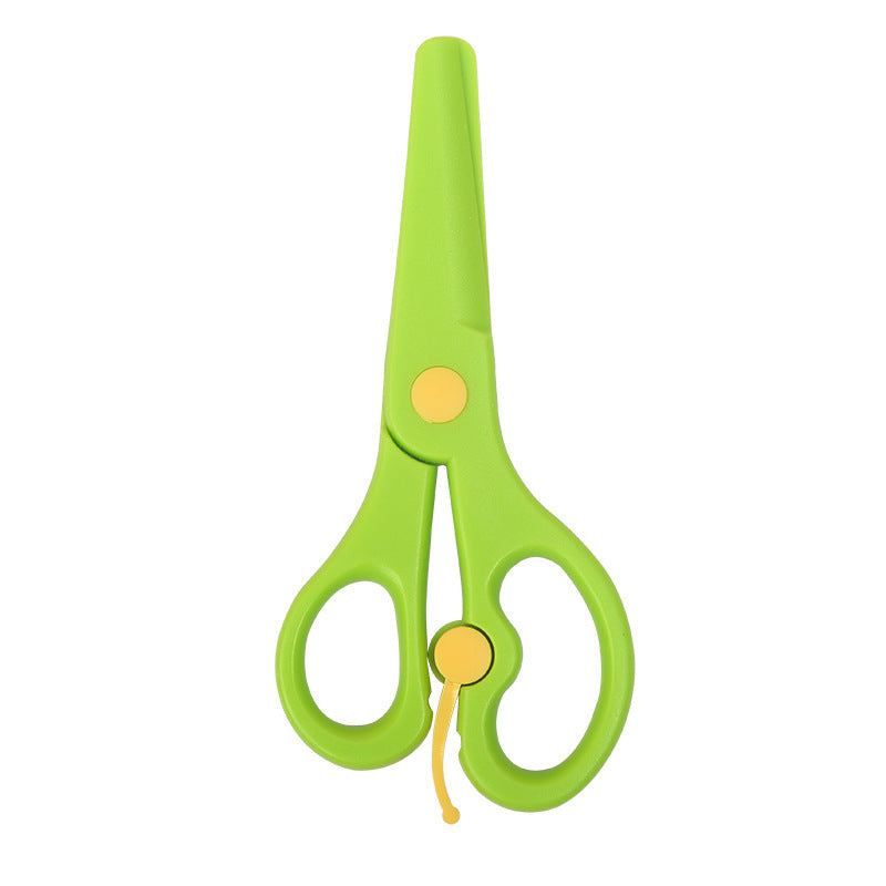 Children's Safety Scissors Plastic Color Scissors Student Handmade DIY Scissors
