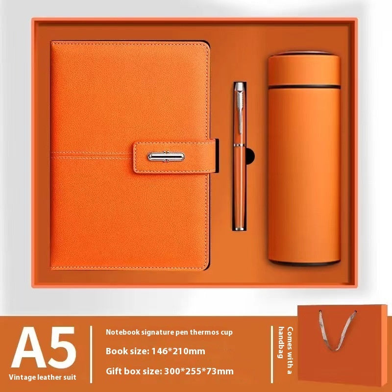 Notebook Pack New Custom Good-looking PU Leather