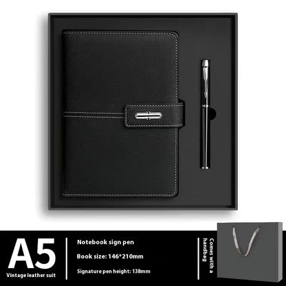 Notebook Pack New Custom Good-looking PU Leather