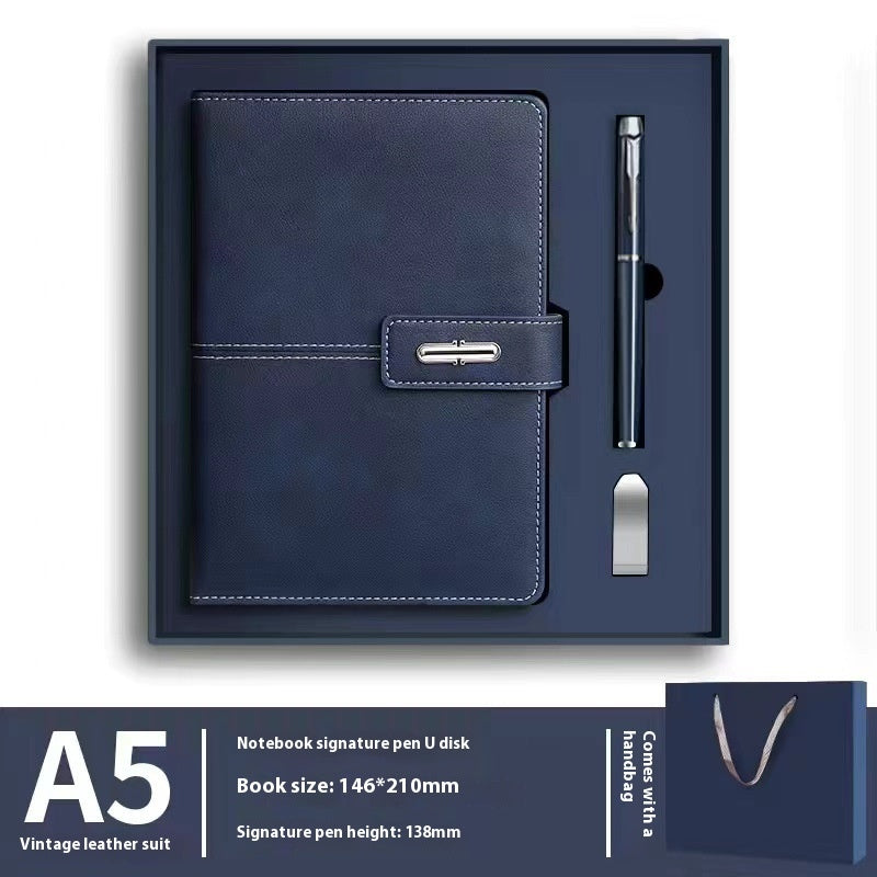 Notebook Pack New Custom Good-looking PU Leather