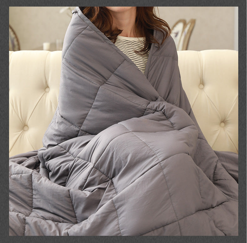 New Product Weighted Blanket Relieve Anxiety Improve Sleeping Release Stress Weighted Blanket Quilt Blanket Cuatomize Color Available