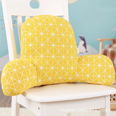 Soft Backrest Cushion for Office & Home | Lumbar Support & Comfort