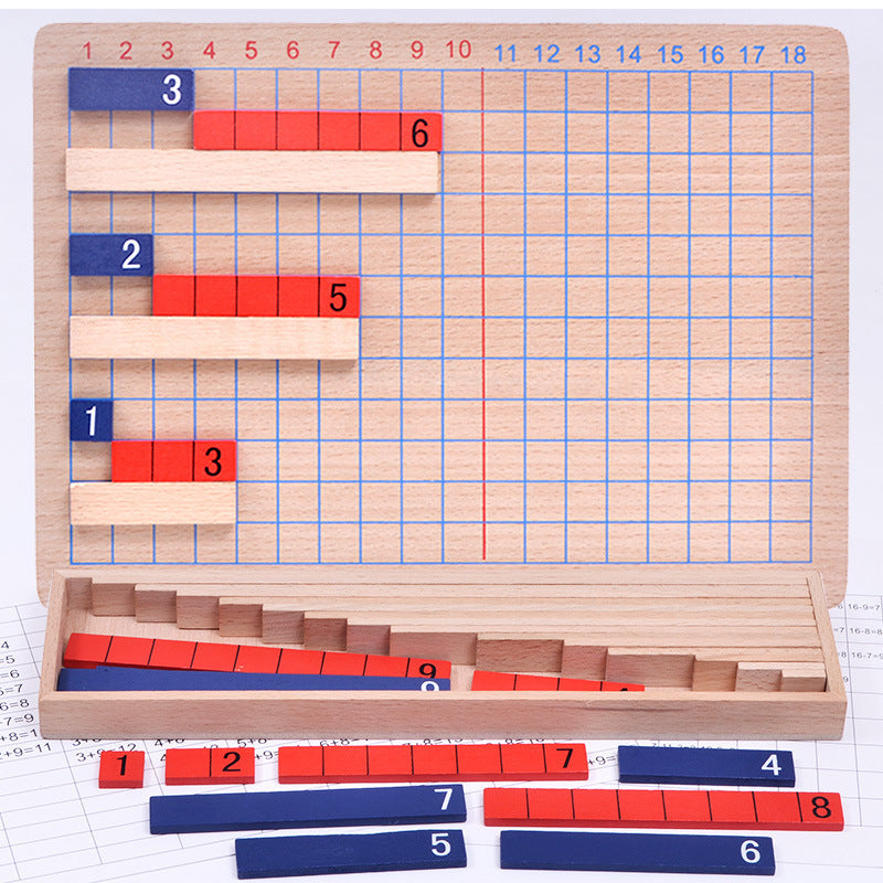 Montessori Mathematics Teaching Aids For Children'S Early Education