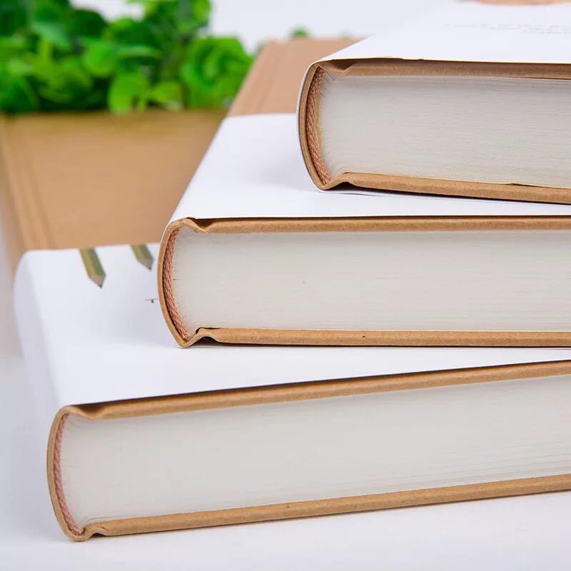 Hardcover Blank Sketchbook | Cowhide Cover Artist Notebook (A4, 16K, 32K)