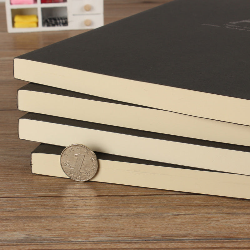 16K Large Sketchbook | Thick Blank Notebook for Drawing & Journaling