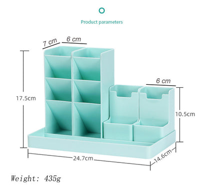 Combination Pen Holder, Large-capacity Student Desktop Storage, Multi-function Pendulum