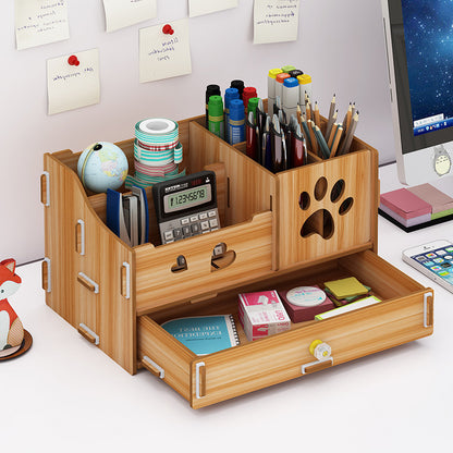 Simple Desktop Pen Container Storage Box