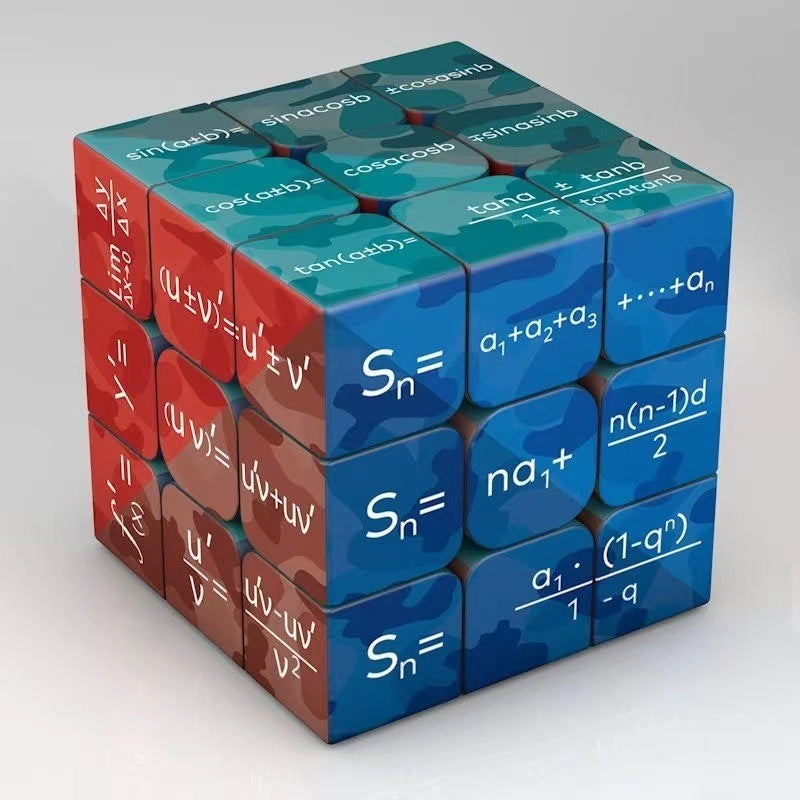 Chemical Elements Junior High School Mathematics Physics Peripheral Puzzle Third-order Rubik's Cube