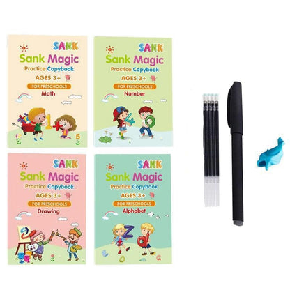 📝 Sank Magic Practice Copybook – Invisible Ink Tracing for Kinesthetic Letter Learning