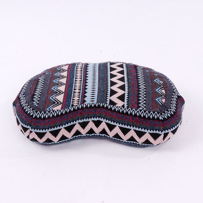 Yoga Meditation Cushion | Cotton & Buckwheat Hulls for Comfort & Support