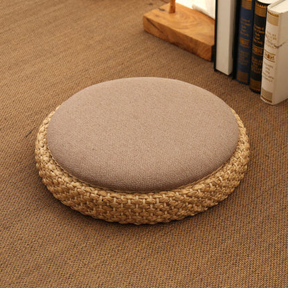 Mindfulness Meditation Cushion | Rattan Tatami Floor Mat for Yoga & Relaxation