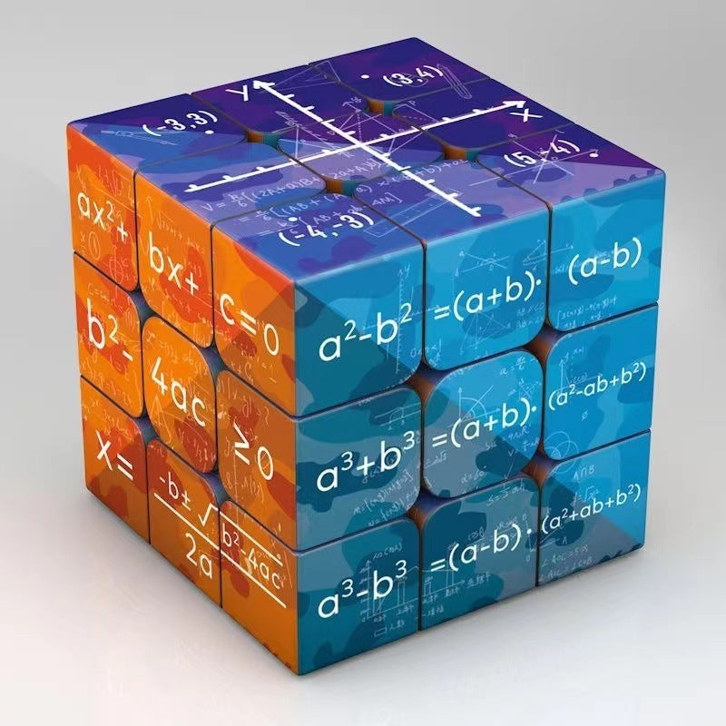 Chemical Elements Junior High School Mathematics Physics Peripheral Puzzle Third-order Rubik's Cube