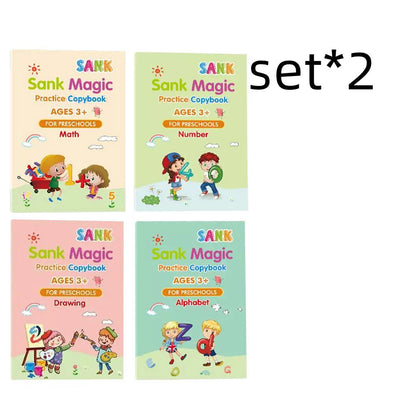 📝 Sink Magic Practice Copybook – Invisible Ink Tracing for Kinesthetic Letter Learning