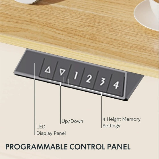 Electric Standing Desk | Adjustable Height Sit-Stand Desk for Home & Office
