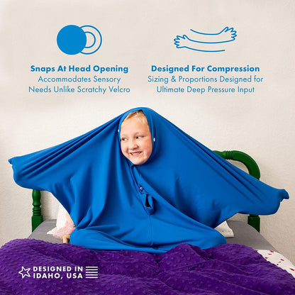 Full-Body Compression Sack – Deep Pressure Therapy for Autism & Sensory Needs