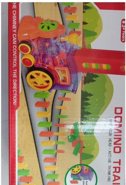 Domino Train Toy | Automatic Domino Placing Train for Kids