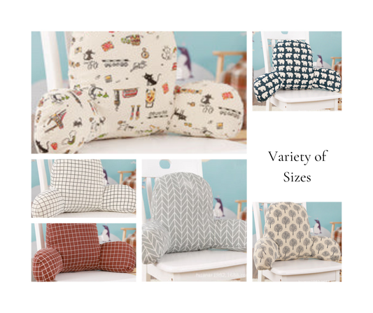 Soft Backrest Cushion for Office & Home | Lumbar Support & Comfort