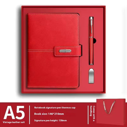 Notebook Pack New Custom Good-looking PU Leather