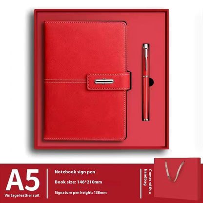 Notebook Pack New Custom Good-looking PU Leather