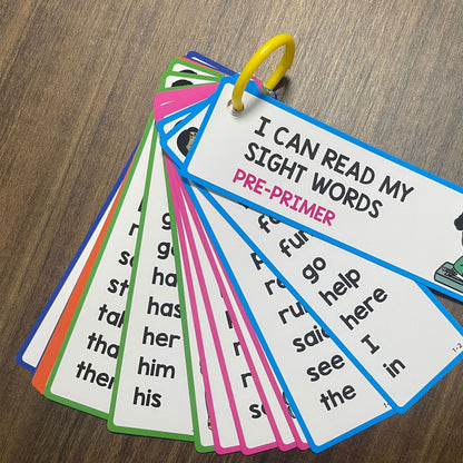 Sight Words Flashcards | High-Frequency English Word Cards for Early Learning