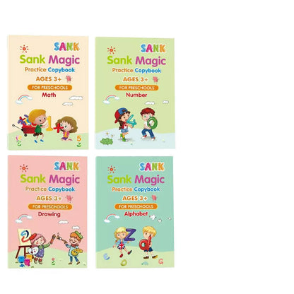 📝 Sink Magic Practice Copybook – Invisible Ink Tracing for Kinesthetic Letter Learning