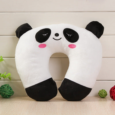 Cartoon U-Shaped Travel Neck Pillow | Soft Plush Office & Travel Pillow