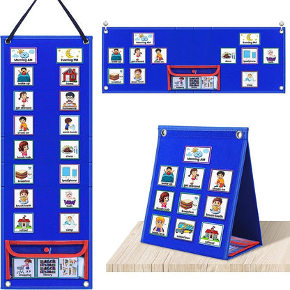 Children's Visual Schedule – Daily Routine & Classroom Teaching Tool